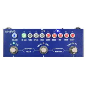 M-VAVE CUBE BABY BASS PEDAL MULTIEFECTO PARA BAJO