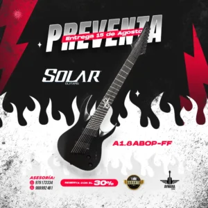 PREVENTA SOLAR A1.8ABOP-FF  GUITARRA ELECTRICA