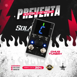 PREVENTA SOLAR TUNER+ PEDAL DE AFINACION CON BOOSTER