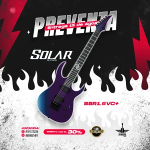 PREVENTA SOLAR SBR1.6VC+ GUITARRA ELECTRICA
