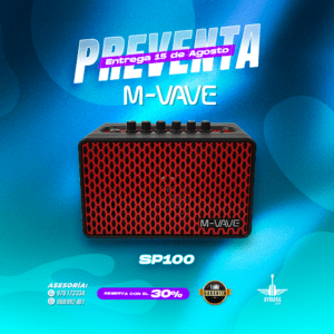 PREVENTA M-VAVE SP100 AMPLIFICADOR DE GUITARRA ELECTRICA