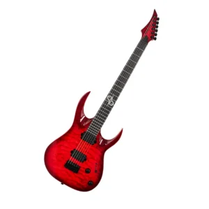 SOLAR A2.6QBRB-27 GUITARRA ELECTRICA Quilt Blood Red Burst